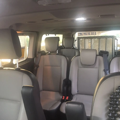 Inside Wheelchair Taxi Barcelona