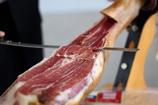 Iberico Jamon Ham hind leg cut