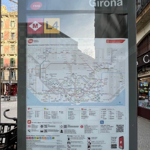 Metro Map Girona