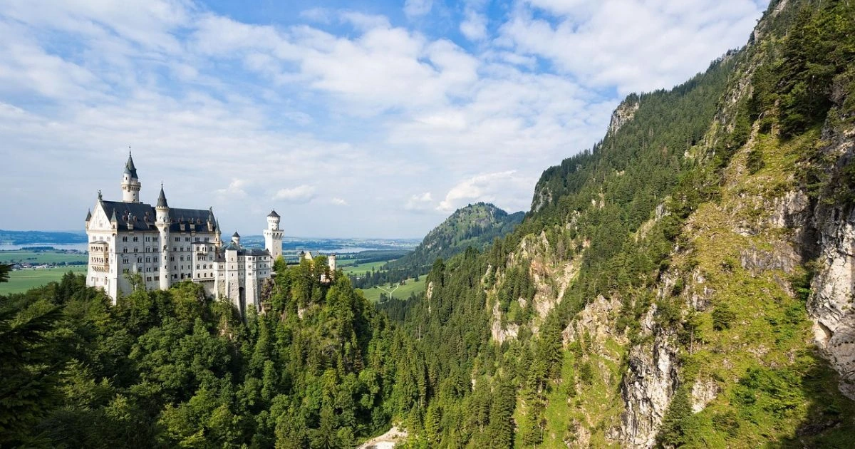 Neuschwanstein Castle from far away