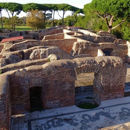 ancient ostia ruins