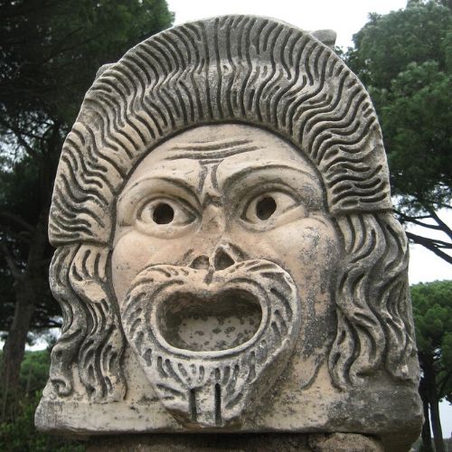 ancient ostia statue
