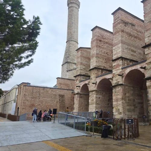 Ramp entrance Hagia Sophia