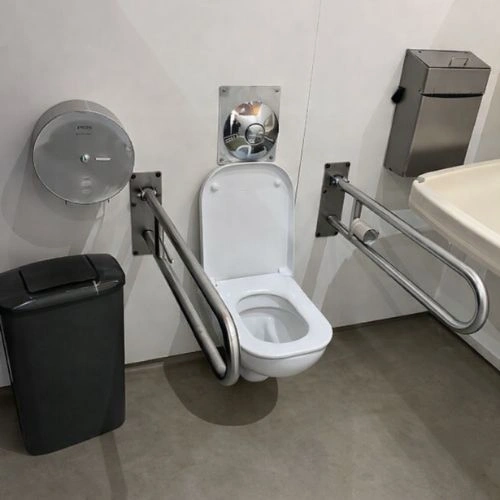 Accessible toilet accessible toilet at Park Guell