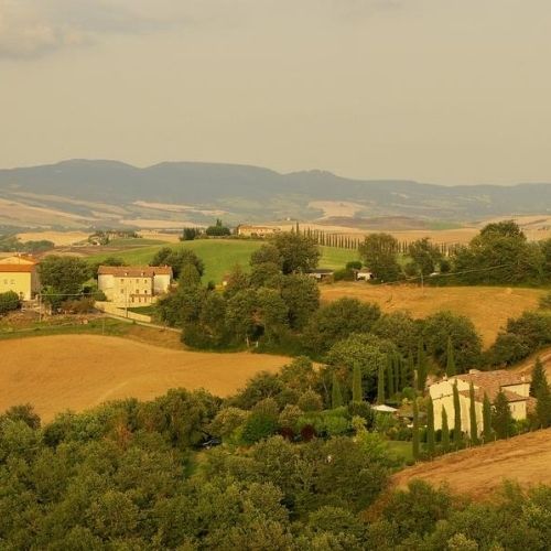 val d'orcia view